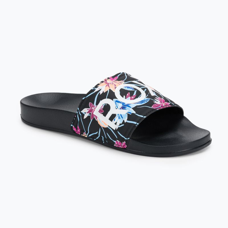 Női flip-flopok ROXY Slippy II 2021 black/azela pink
