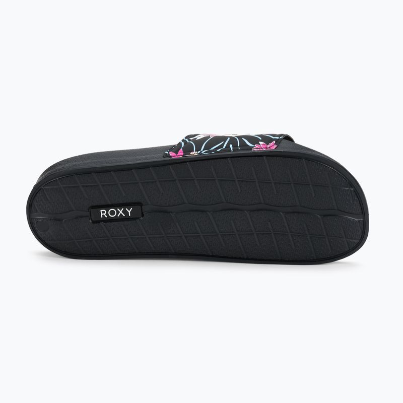 Női flip-flopok ROXY Slippy II 2021 black/azela pink 4