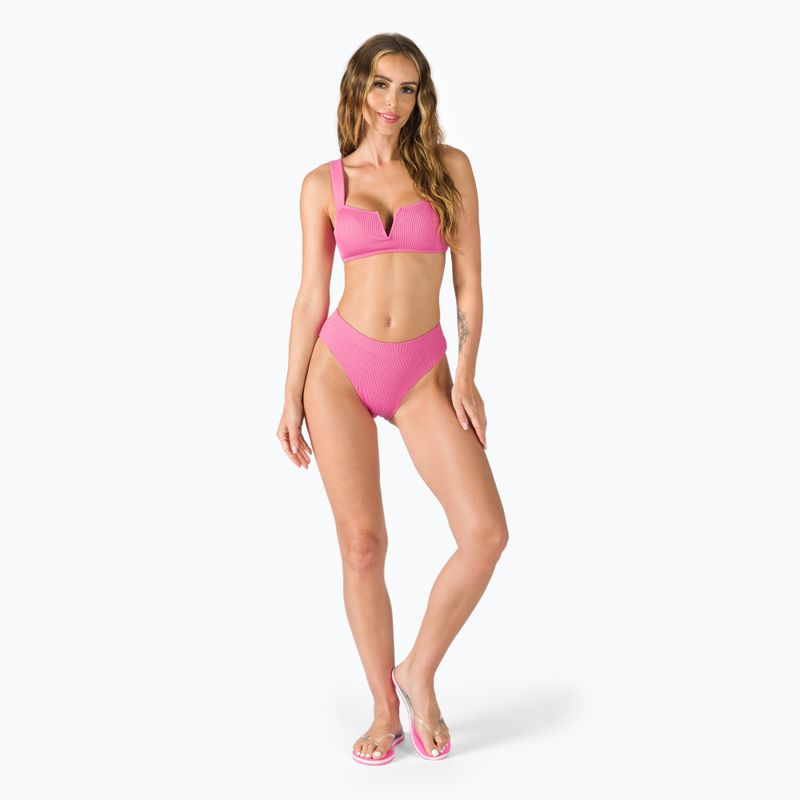 Fürdőruha felső ROXY Love The Coco V 2021 pink guava 2