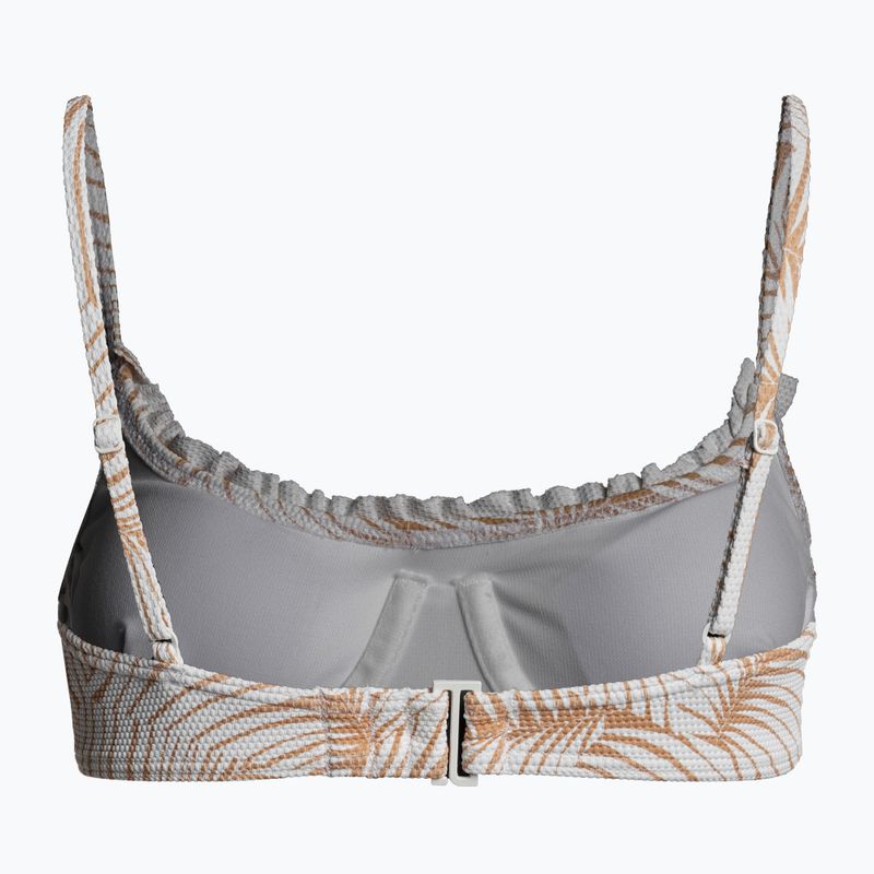 Fürdőruha felső ROXY Palm Tree Dream Bralette 2021 toast/palm tree 2