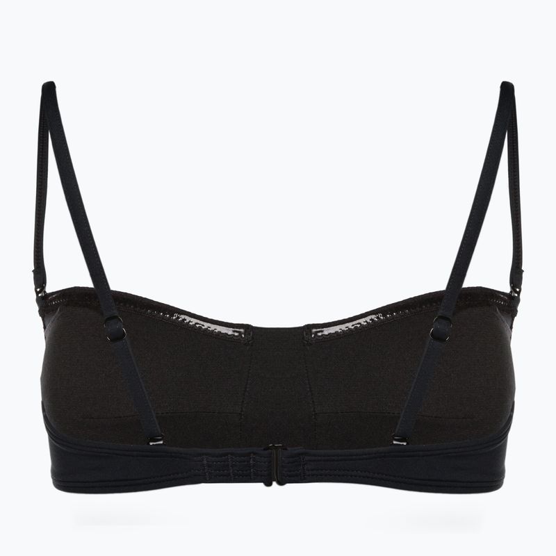 Fürdőruha felső ROXY Beach Classics Bandeau 2021 anthracite 2