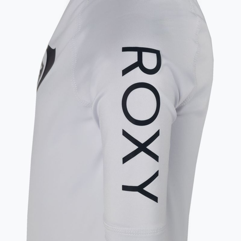 Gyermek úszó póló ROXY Wholehearted 2021 bright white 4