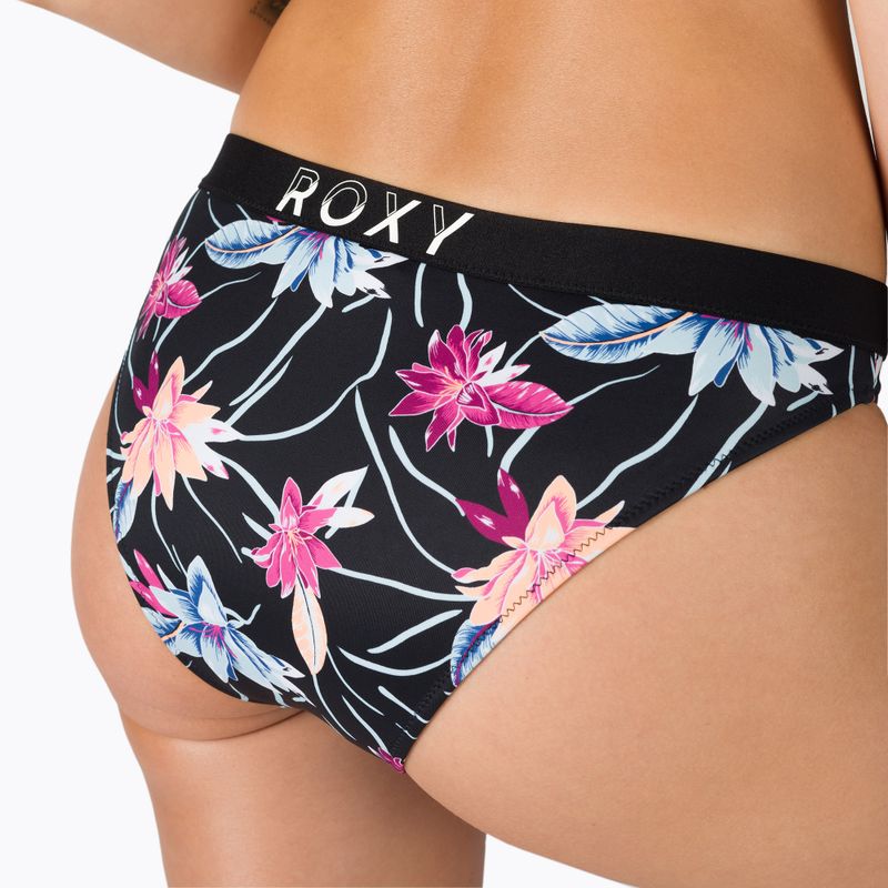 Fürdőruha alsó ROXY Active 2021 anthracite/floral flow 4