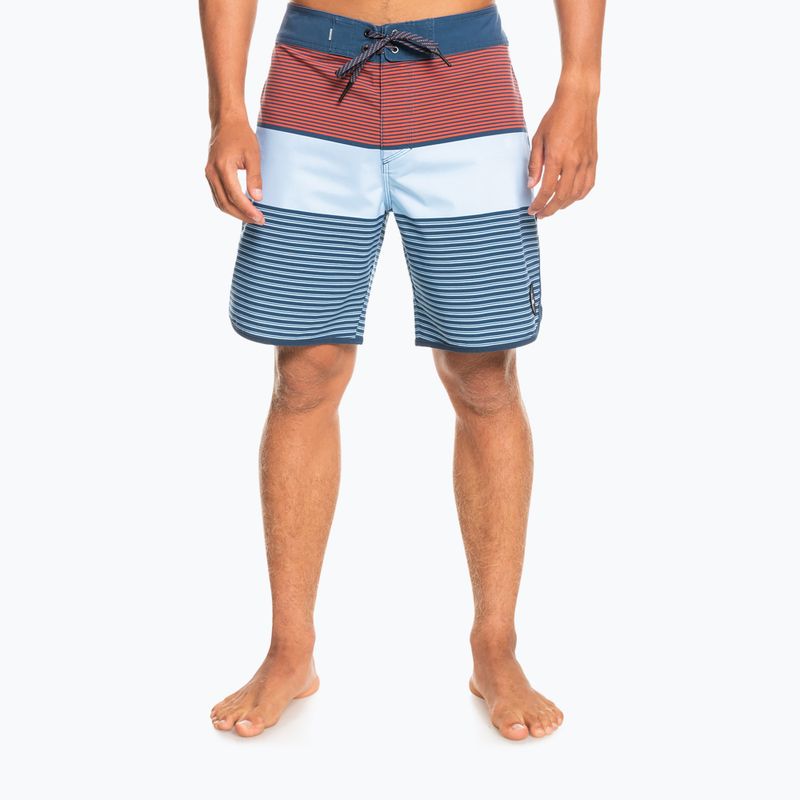Quiksilver férfi úszónadrág Surfsilk Tijuana 18  kék-narancs EQYBS04651-BSN6 3