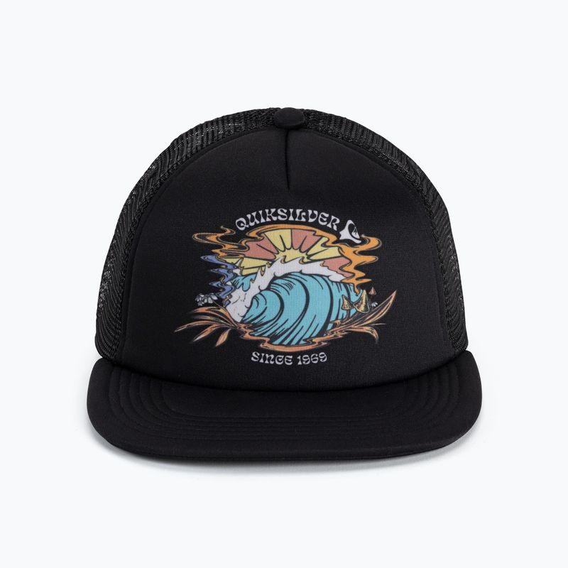 Gyermek baseball sapka Quiksilver Hard Shred black 4