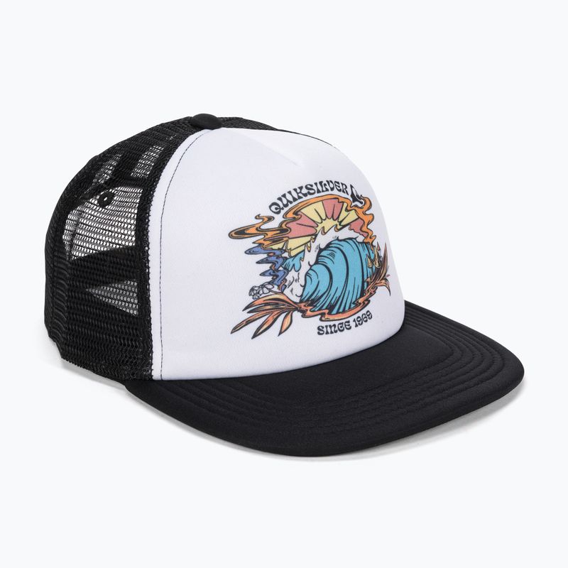 Gyermek baseball sapka Quiksilver Hard Shred white