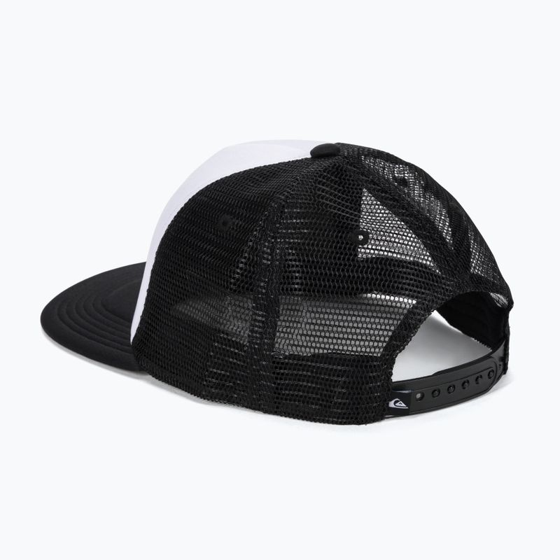 Gyermek baseball sapka Quiksilver Hard Shred white 4
