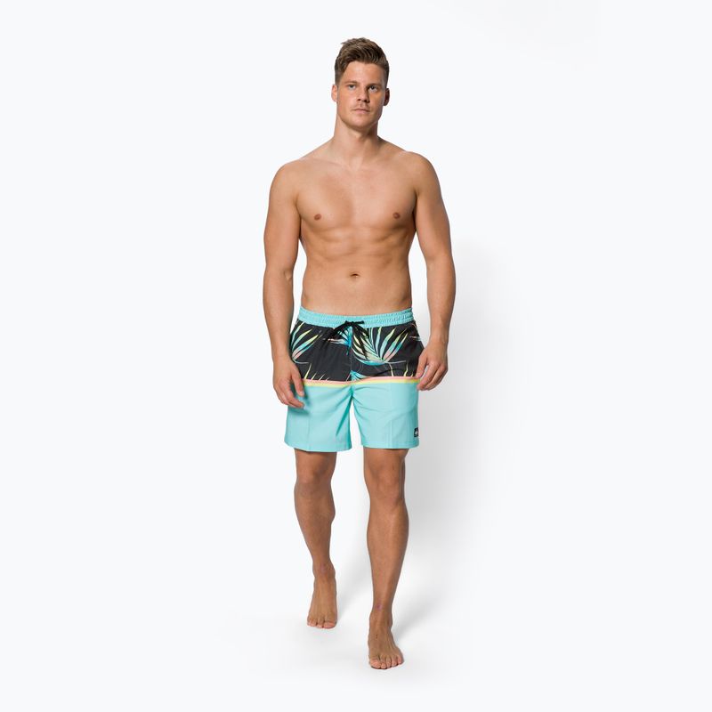 Quiksilver Ocean Division férfi úszónadrág 17  világoskék EQYJV03891-BGD6 2