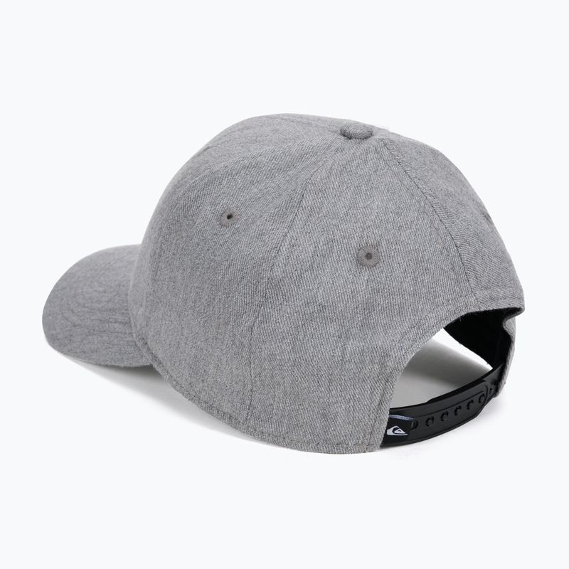 Gyermek baseball sapka Quiksilver Decades Youth light grey heather 4