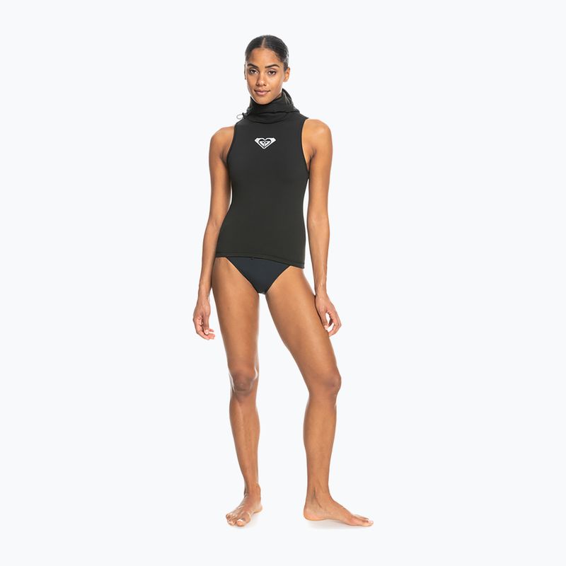 Női neoprén mellény ROXY 2.0 mm Swell Series Hooded Wetsuit Vest true black 4