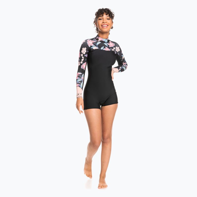 Női neoprén ruha ROXY 2.0 Swell Series BZ Qlock anthracite paradise found s 2