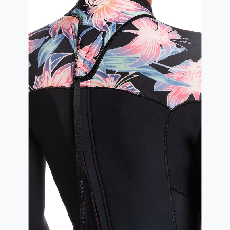 Női neoprén ruha ROXY 2.0 Swell Series BZ Qlock anthracite paradise found s 6