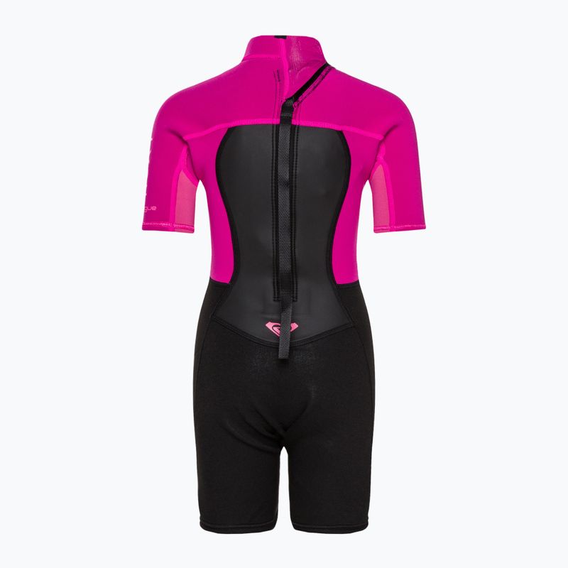 Gyermek úszóhab ROXY 2/2 Prologue Girl BZ SS SP FL 2021 festival fuchsia 3
