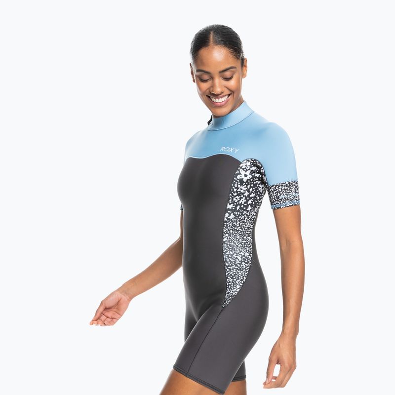 Női ROXY 2.0 Swell Series SS BZ QLCK jet/fiú kék búvárruha 3