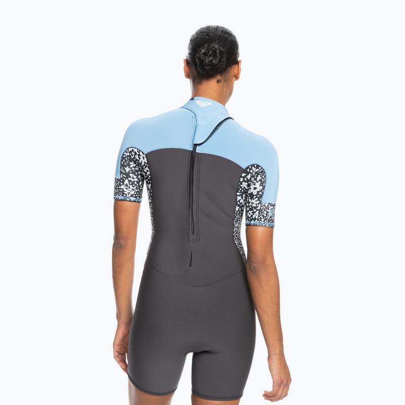 Női ROXY 2.0 Swell Series SS BZ QLCK jet/fiú kék búvárruha 4