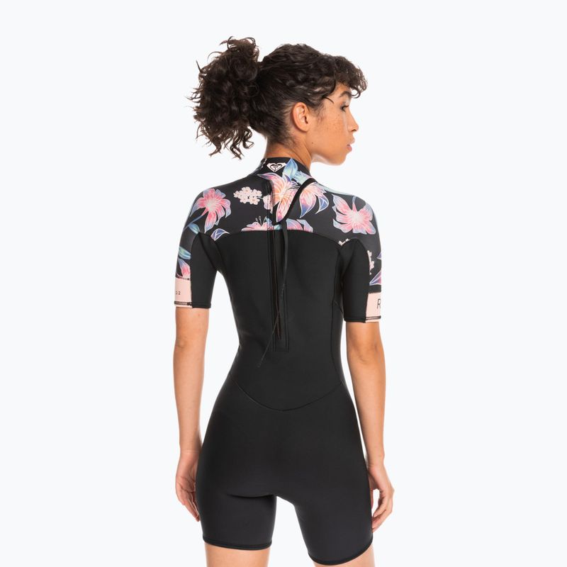 Női búvárruha ROXY 2.0 Swell Series SS BZ QLCK 2021 anthracite paradise found s 3