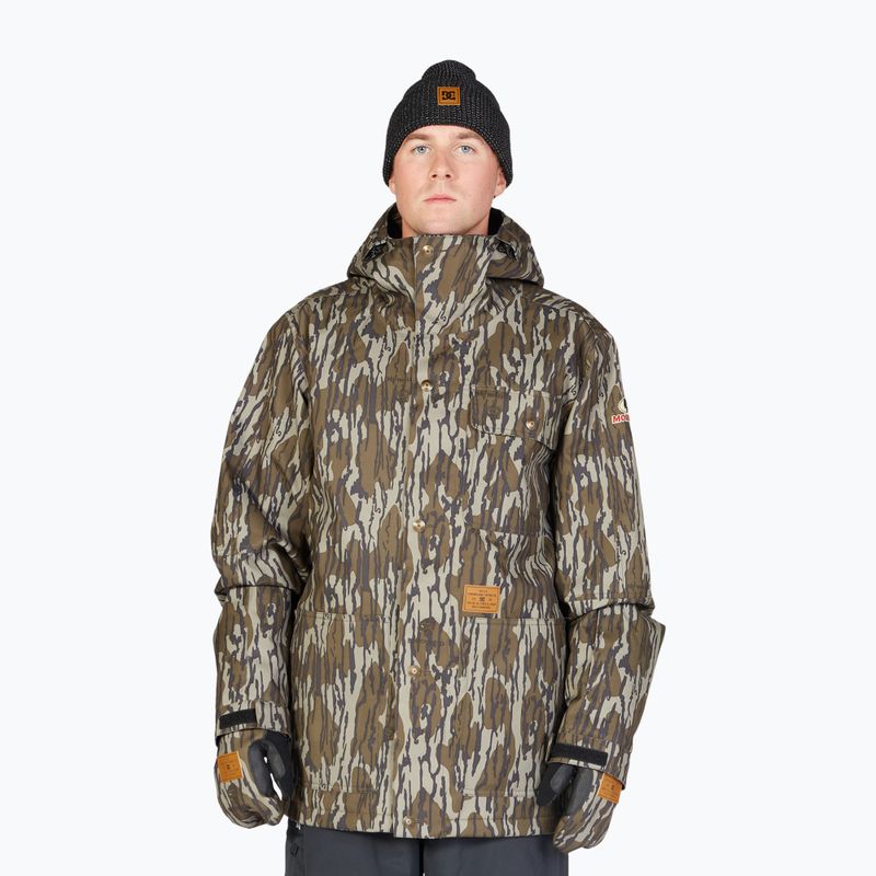 Férfi snowboard kabát DC Servo mossy oak original bottomland