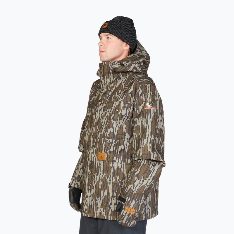 Férfi snowboard kabát DC Servo mossy oak original bottomland 3