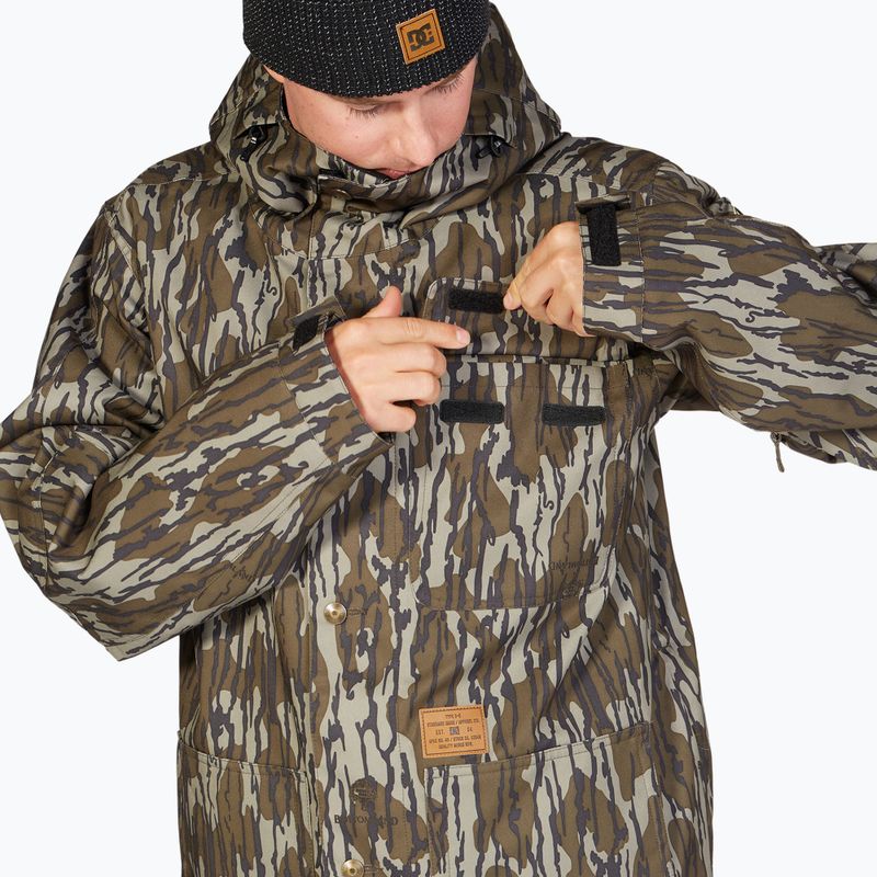 Férfi snowboard kabát DC Servo mossy oak original bottomland 4