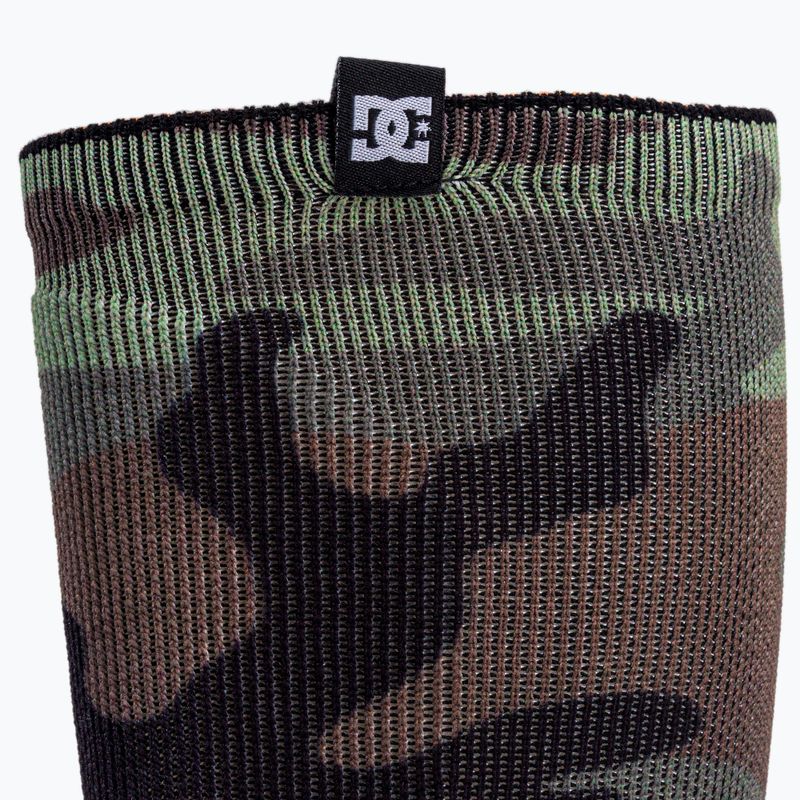 Férfi snowboard zokni DC Summit woodland camo green 3