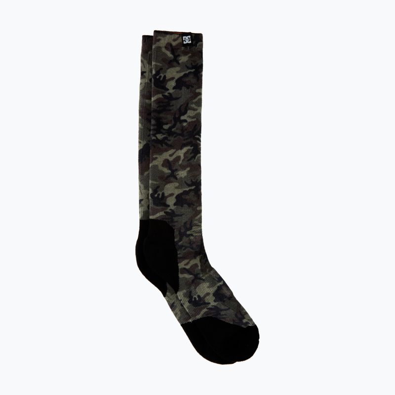 Férfi snowboard zokni DC Summit woodland camo green 4