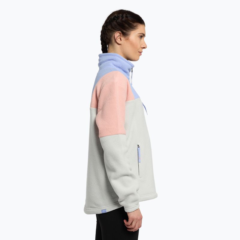 Női snowboard pulóver ROXY Chloe Kim Layer 2021 heather grey 3