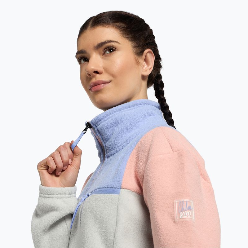 Női snowboard pulóver ROXY Chloe Kim Layer 2021 heather grey 5