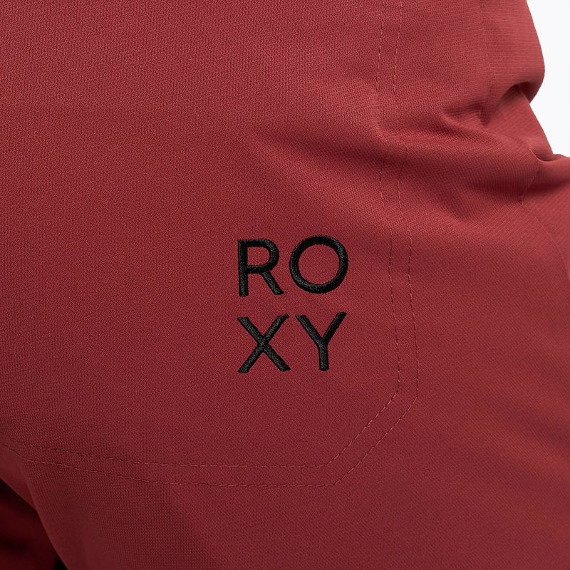 Női snowboard nadrág ROXY Diversion 2021 brick red 5