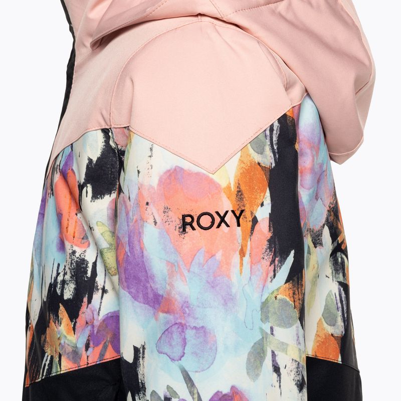 Gyermek snowboard kabát ROXY Whist 2021 true black tenderness 3