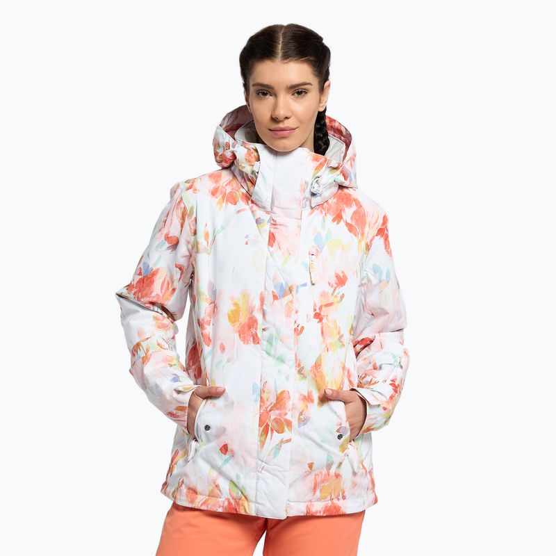 Női snowboard kabát ROXY Jetty 2021 bright white tenderness