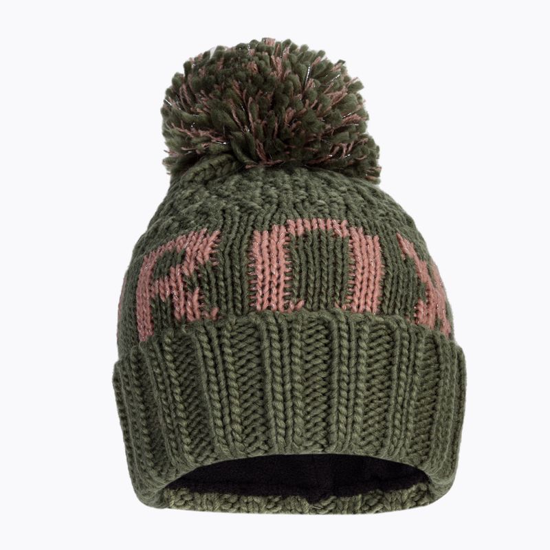 Gyermek téli sapka ROXY Tonic 2021 deep lichen green 2