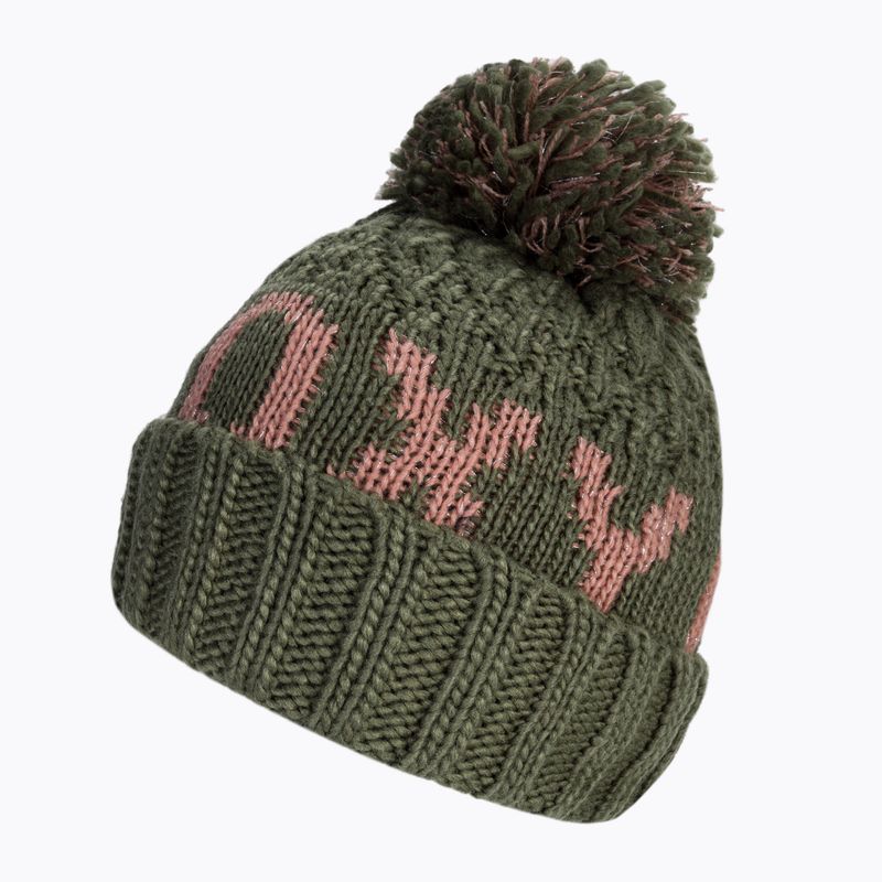 Gyermek téli sapka ROXY Tonic 2021 deep lichen green 3