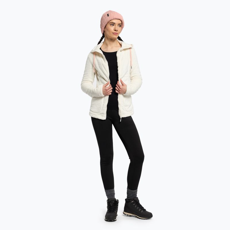 Női snowboard pulóver ROXY Tundra Fleece 2021 egret 2