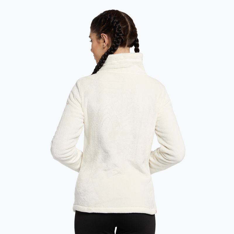 Női snowboard pulóver ROXY Tundra Fleece 2021 egret 4