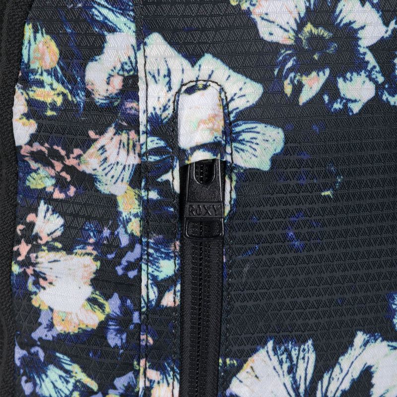 Női snowboard hátizsák ROXY Tribute 2021 true black black flowers 6