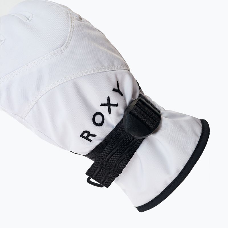 Női snowboard kesztyű ROXY Jetty Solid 2021 bright white 4