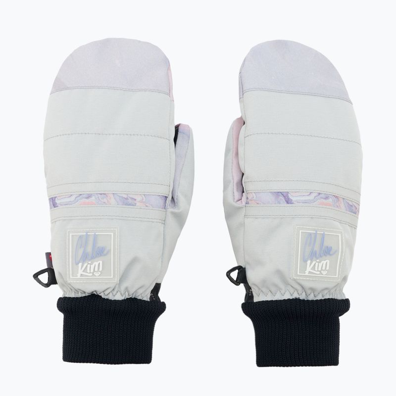 Női snowboard kesztyű ROXY Chloe Kim 2021 gray violet marble 3