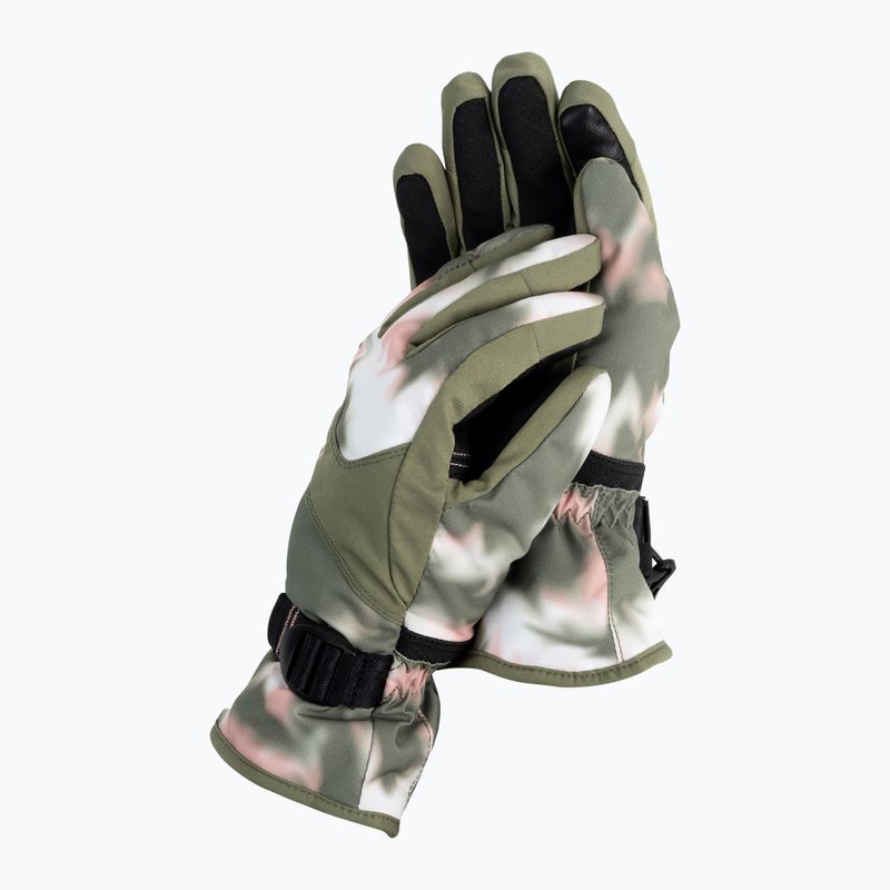 Női snowboard kesztyű ROXY Jetty 2021 deep lichen green nimal