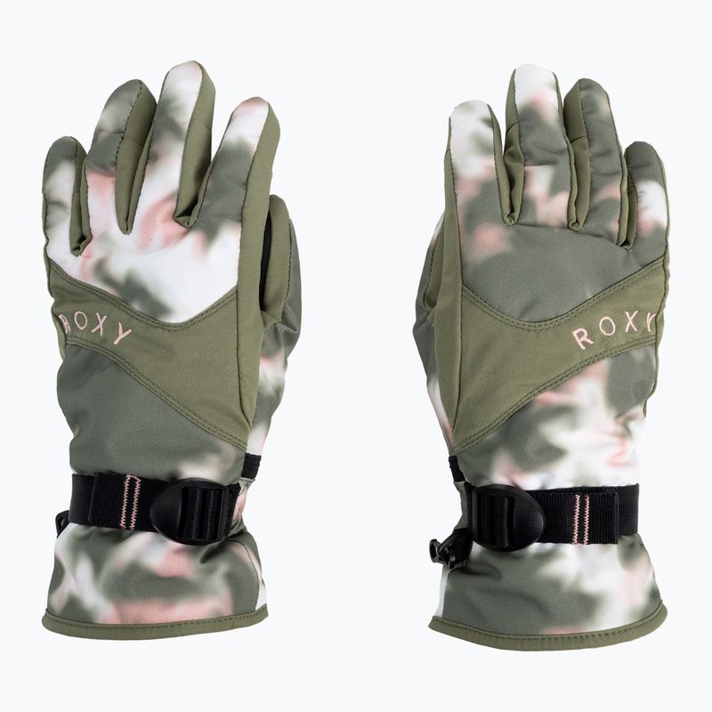 Női snowboard kesztyű ROXY Jetty 2021 deep lichen green nimal 2