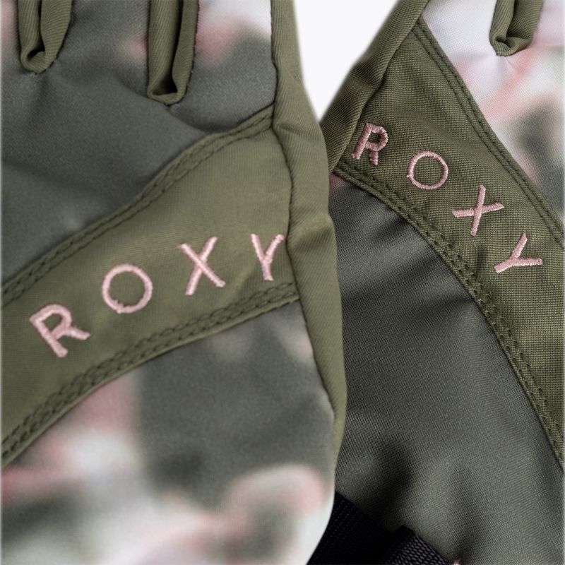 Női snowboard kesztyű ROXY Jetty 2021 deep lichen green nimal 4