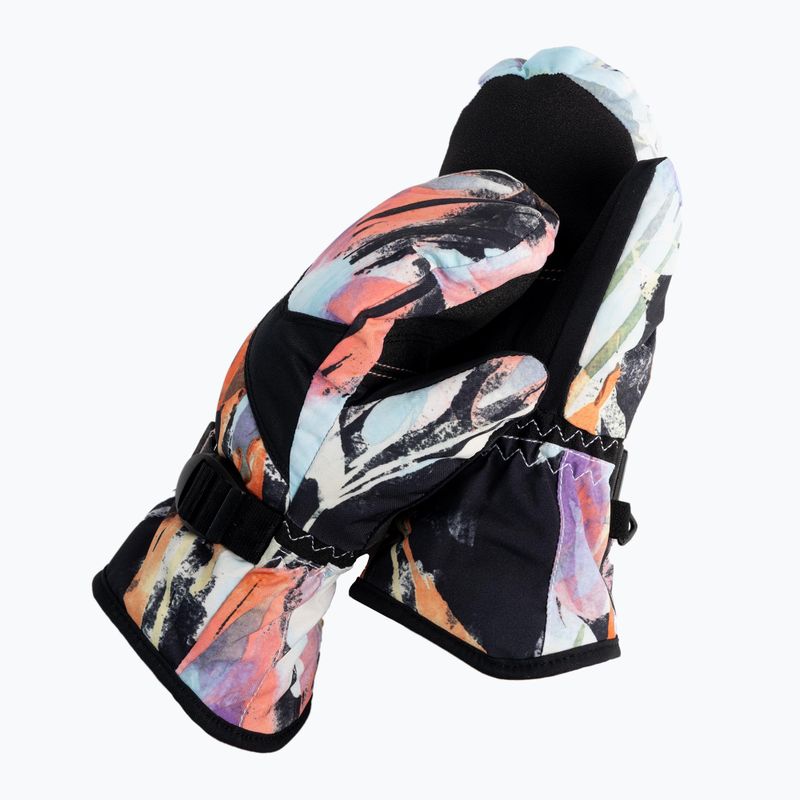 Gyermek snowboard kesztyű ROXY Jetty 2021 true black tenderness