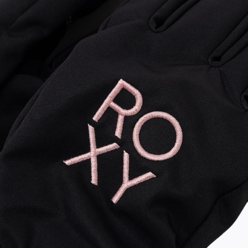 Gyermek snowboard kesztyű ROXY Freshfields 2021 true black 4