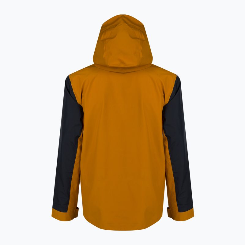 Quiksilver férfi snowboard dzseki Hlpro S Carlson 3l Gore-Tex sárga-fekete EQYTJ03383 4