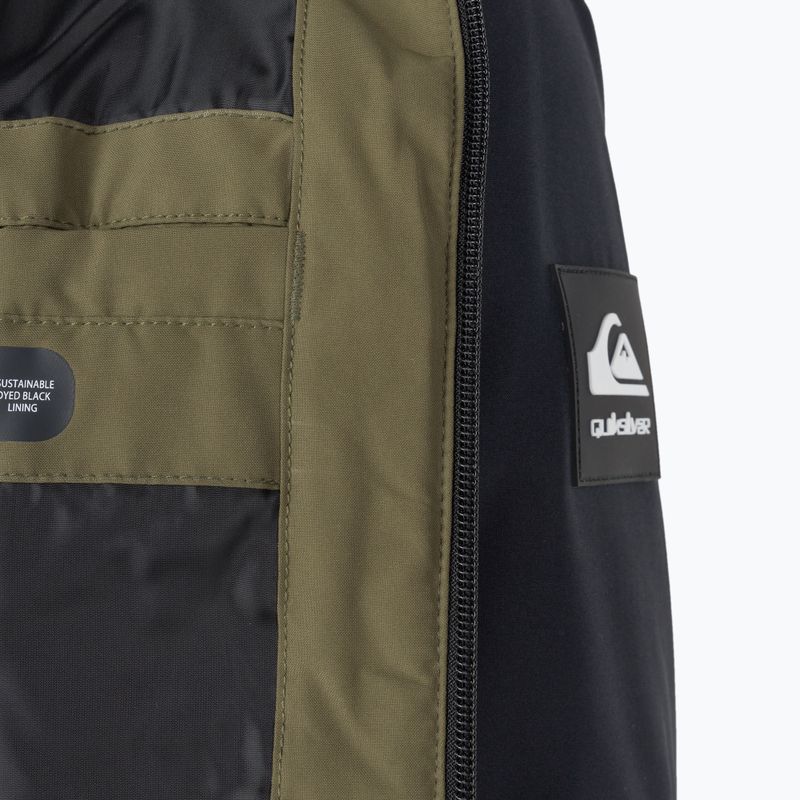 Quiksilver Mission Plus férfi snowboard dzseki fekete-zöld EQYTJ03371 5