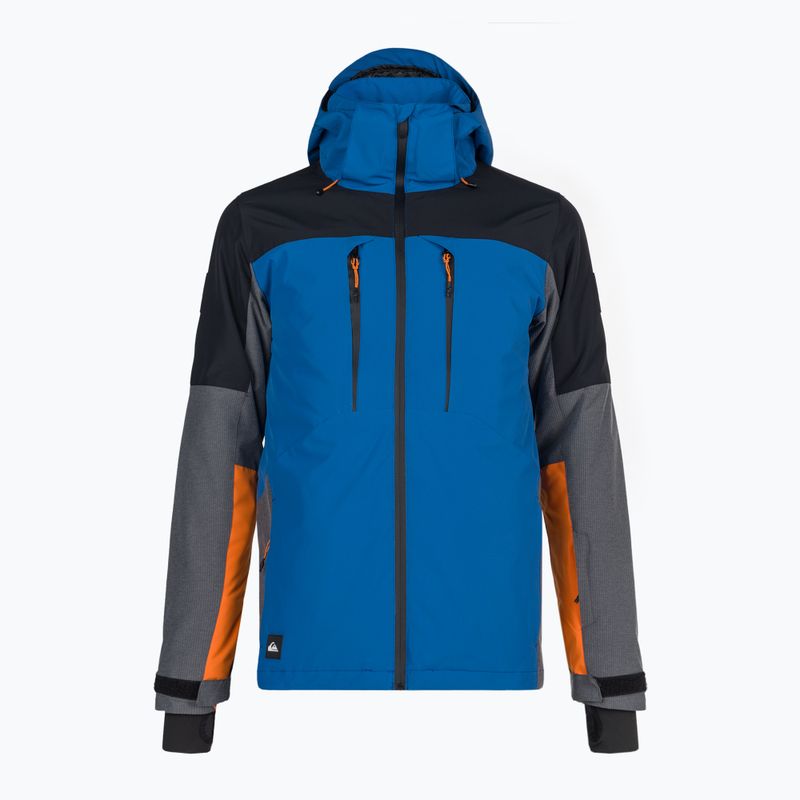 Quiksilver Mission Plus férfi snowboard dzseki fekete-kék EQYTJ03371