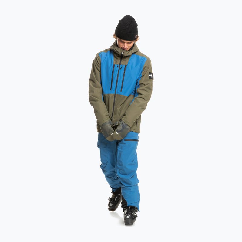 Quiksilver Muldrow férfi snowboard dzseki zöld EQYTJ03376 2