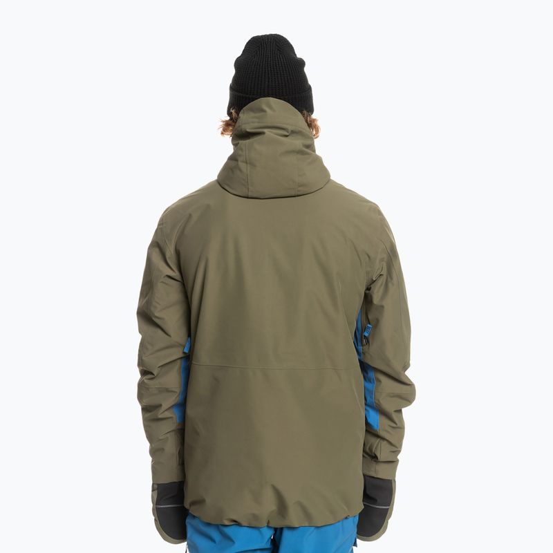 Quiksilver Muldrow férfi snowboard dzseki zöld EQYTJ03376 3