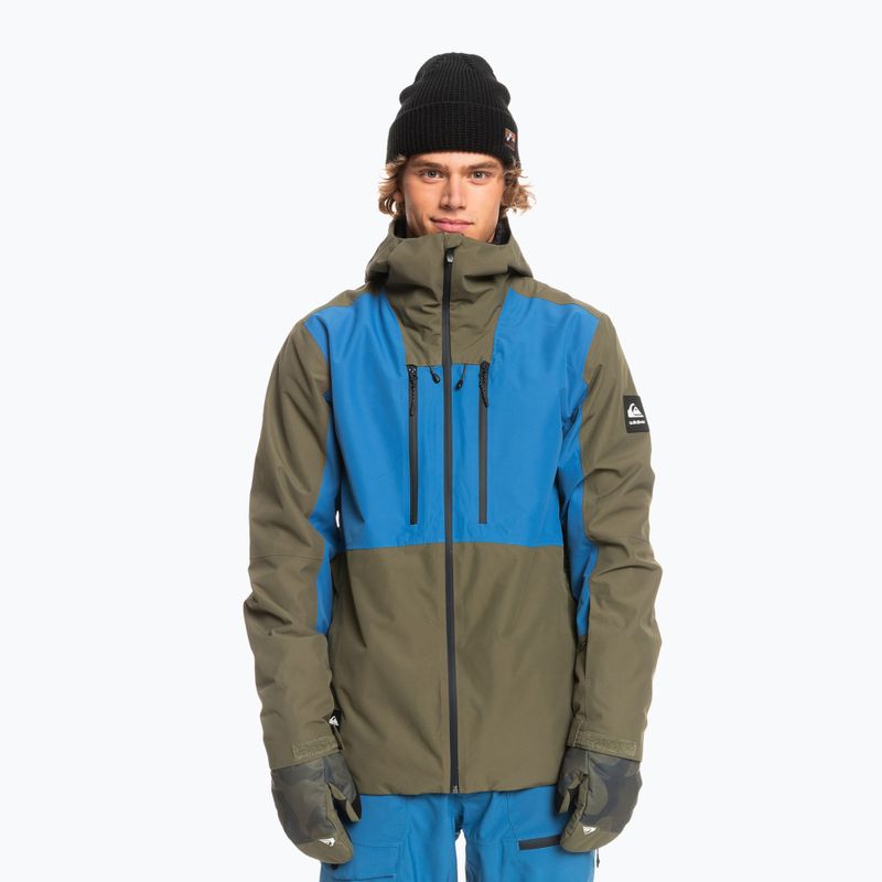 Quiksilver Muldrow férfi snowboard dzseki zöld EQYTJ03376 6