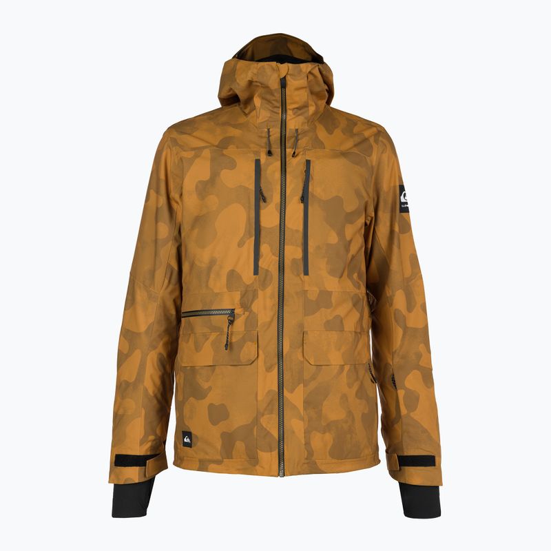 Quiksilver férfi snowboard dzseki S Carlson Stretch Quest narancssárga EQYTJ03391