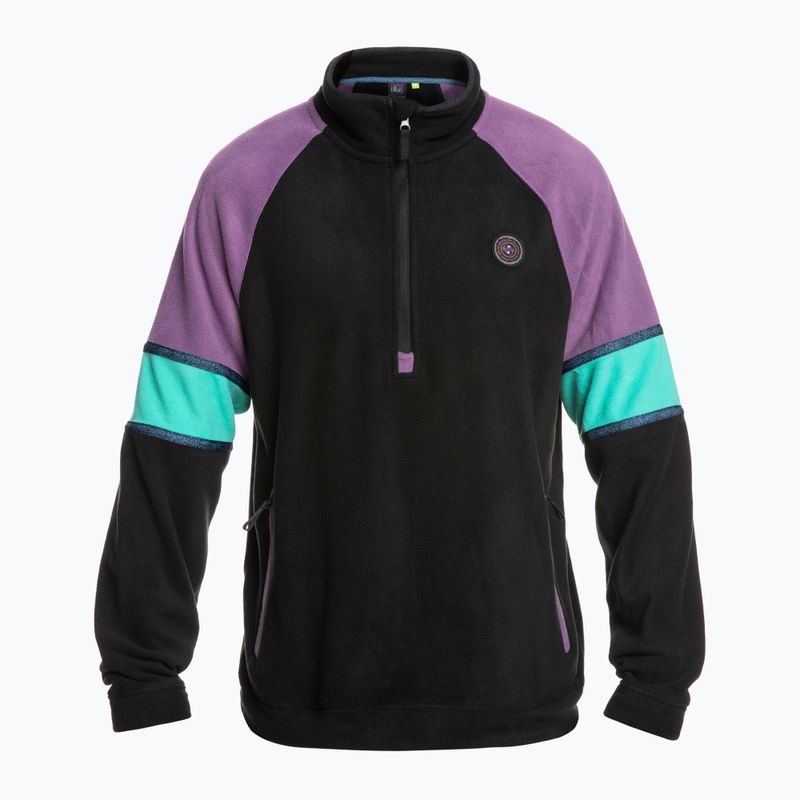 Quiksilver Powder Chaser férfi snowboard pulóver fekete EQYFT04561